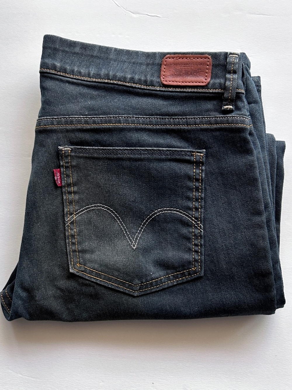 Levi's 721 High Rise Skinny Jeans Wax Coated Black Opal Faux Leather Look Sz 30